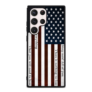 USA RED QUOTES Samsung Galaxy S23 Ultra Case Cover USA RED QUOTES Samsung Galaxy S23 Ultra Case Cover