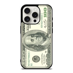 $100 DOLLAR BILL MONEY iPhone 15 Pro Case Cover