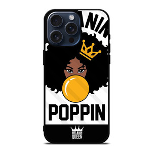 2BUNZ MELANIN POPPIN' ABA BUBBLE GUM iPhone 15 Pro Max Case Cover