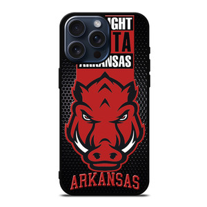 ARKANSAS RAZORBACKS 2 iPhone 15 Pro Max Case Cover