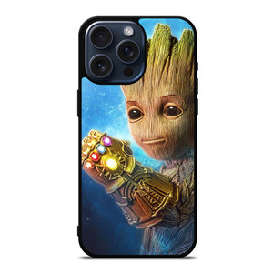 BABY GROOT GAUNTLET iPhone 15 Pro Max Case Cover BABY GROOT GAUNTLET iPhone 15 Pro Max Case Cover