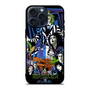 BEETLEJUICE TIM BURTON CARTOON iPhone 15 Pro Max Case Cover BEETLEJUICE TIM BURTON CARTOON iPhone 15 Pro Max Case Cover
