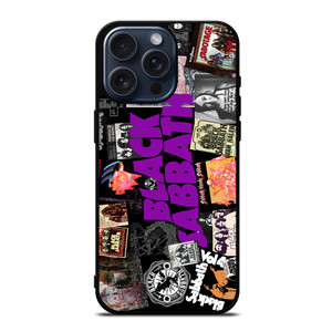 BLACK SABBATH BAND LOGO iPhone 15 Pro Max Case Cover BLACK SABBATH BAND LOGO iPhone 15 Pro Max Case Cover