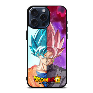 BLACK X GOKU SUPER SAIYAN iPhone 15 Pro Max Case Cover