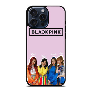 BLACKPINK 5 iPhone 15 Pro Max Case Cover