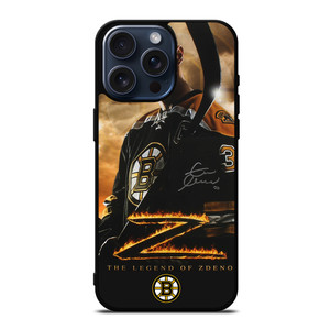BOSTON BRUINS LEGEND ZDENO CHARA iPhone 15 Pro Max Case Cover