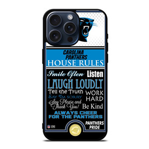 CAROLINA PANTHERS PRIDE iPhone 15 Pro Max Case Cover