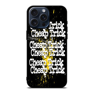 CHEAP TRICK BAND iPhone 15 Pro Max Case Cover