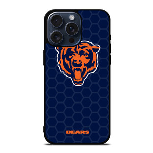 CHICAGO BEARS HEXAGON LOGO iPhone 15 Pro Max Case Cover