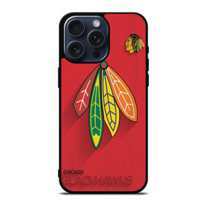 CHICAGO BLACKHAWKS 3 iPhone 15 Pro Max Case Cover CHICAGO BLACKHAWKS 3 iPhone 15 Pro Max Case Cover