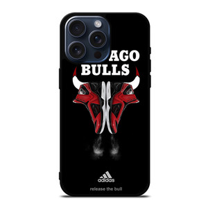 CHICAGO BULLS SHOES LOGO iPhone 15 Pro Max Case Cover