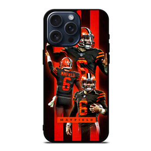 CLEVELAND BROWNS BAKER MAYFIELD 6 iPhone 15 Pro Max Case Cover