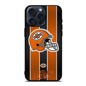 CLEVELAND BROWNS iPhone 15 Pro Max Case Cover CLEVELAND BROWNS iPhone 15 Pro Max Case Cover