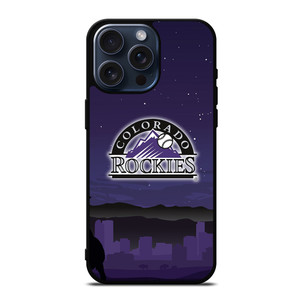COLORADO ROCKIES BASEBALL ICON iPhone 15 Pro Max Case Cover