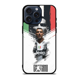 CRISTIANO RONALDO JUVE 3 iPhone 15 Pro Max Case Cover