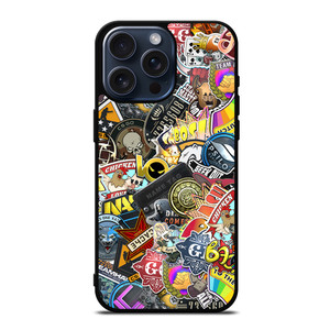 CSGO STICKER BOMB iPhone 15 Pro Max Case Cover CSGO STICKER BOMB iPhone 15 Pro Max Case Cover