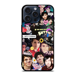 DAN AND PHIL COLLAGE 3 iPhone 15 Pro Max Case Cover