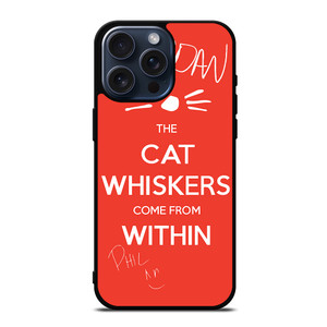 DAN AND PHIL THE WHISKERS 1 iPhone 15 Pro Max Case Cover