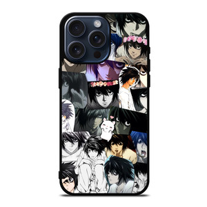 DEATH NOTE COLLAGE iPhone 15 Pro Max Case Cover