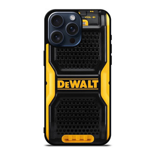 DEWALT SPEAKER 3 iPhone 15 Pro Max Case Cover