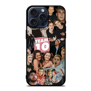 DOBRE BROTHERS TEAM 10 COLLAGE iPhone 15 Pro Max Case Cover DOBRE BROTHERS TEAM 10 COLLAGE iPhone 15 Pro Max Case Cover