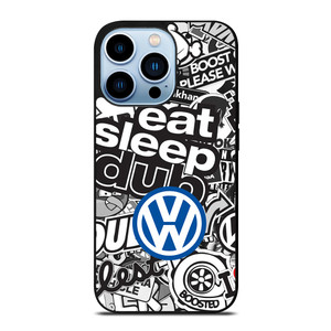 VW STICKER BOMB iPhone 13 Pro Max Case Cover