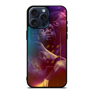 DWYANE WADE NUMBER THREE iPhone 15 Pro Max Case Cover