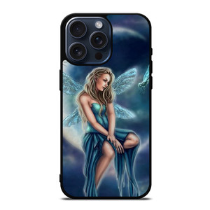 FAIRY DRAGONFLIES MOON iPhone 15 Pro Max Case Cover