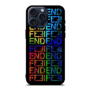 FENDI COLORED iPhone 15 Pro Max Case Cover