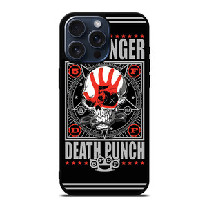 FIVE FINGER DEATH PUNCH METAL iPhone 15 Pro Max Case Cover