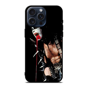 GENE SIMMONS KISS BAND 2 iPhone 15 Pro Max Case Cover