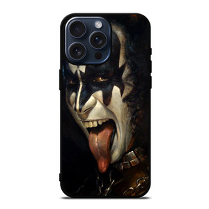 GENE SIMMONS KISS BAND 3 iPhone 15 Pro Max Case Cover