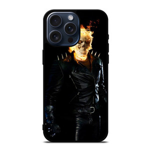GHOST RIDER SKULL iPhone 15 Pro Max Case Cover