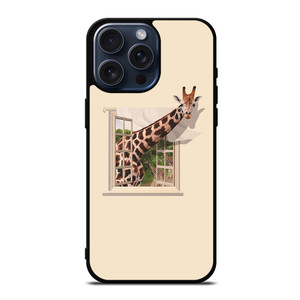 GIRAFFE WINDOW iPhone 15 Pro Max Case Cover GIRAFFE WINDOW iPhone 15 Pro Max Case Cover