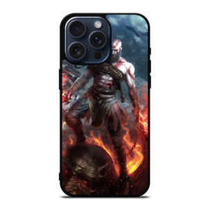 GOD OF WAR KRATOS iPhone 15 Pro Max Case Cover