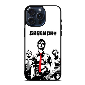 GREEN DAY BAND ART LOGO iPhone 15 Pro Max Case Cover