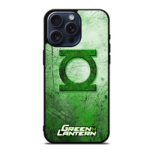 GREEN LANTERN SUPERHERO LOGO iPhone 15 Pro Max Case Cover