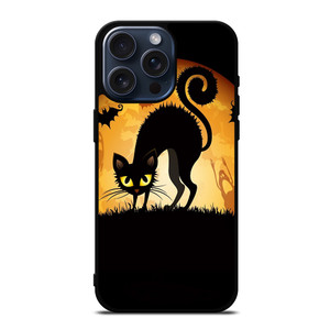 HALLOWEEN CAT iPhone 15 Pro Max Case Cover