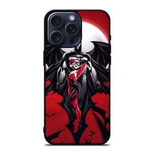 HARLEY QUINN AND BATMAN iPhone 15 Pro Max Case Cover