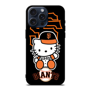 HELLO KITTY SAN FRANCISCO GIANTS iPhone 15 Pro Max Case Cover HELLO KITTY SAN FRANCISCO GIANTS iPhone 15 Pro Max Case Cover
