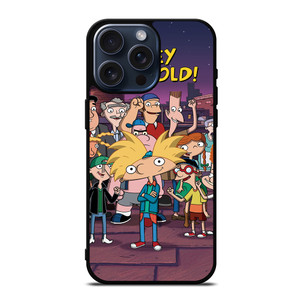 HEY ARNOLD CARTOON iPhone 15 Pro Max Case Cover