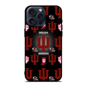 HOOSIER STATE OF MIND INDIANA PATTERN iPhone 15 Pro Max Case Cover