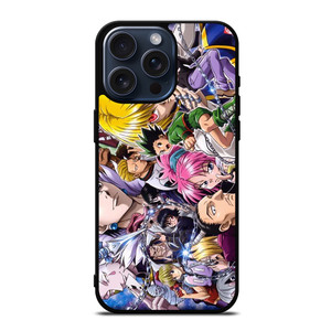 HUNTER X HUNTER ALL CHARACTER iPhone 15 Pro Max Case Cover
