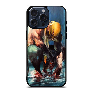 IRON FIST MARVEL ART iPhone 15 Pro Max Case Cover