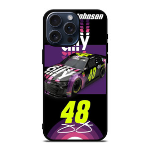 JIMMIE JOHNSON 48 NASCAR iPhone 15 Pro Max Case Cover
