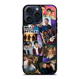 JONAS BROTHERS COLLAGE iPhone 15 Pro Max Case Cover
