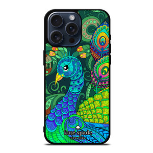 KATE SPADE NEW YORK PEACOCK iPhone 15 Pro Max Case Cover KATE SPADE NEW YORK PEACOCK iPhone 15 Pro Max Case Cover