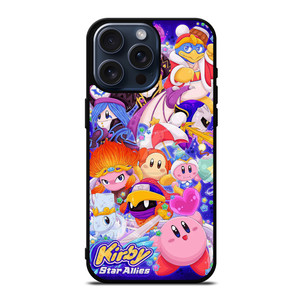 KIRBY DRAW CHARACTER iPhone 15 Pro Max Case Cover
