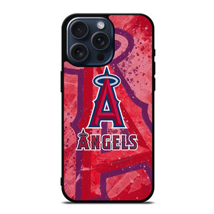 LOS ANGELES ANGELS ART LOGO iPhone 15 Pro Max Case Cover