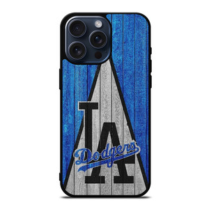 LOS ANGELES DODGERS WOODEN iPhone 15 Pro Max Case Cover